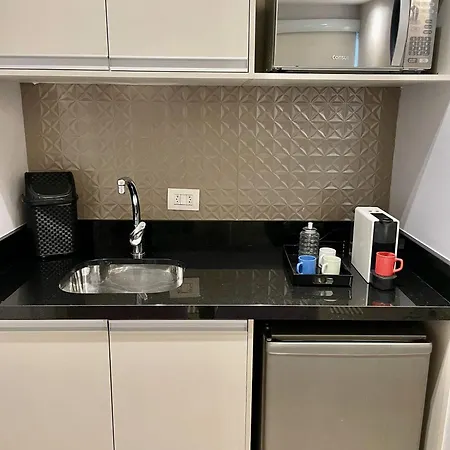 Morada Deluxe Vila Olimpia - Flat Em Hotel Moderno Em Bairro Nobre São Paulo Exterior foto